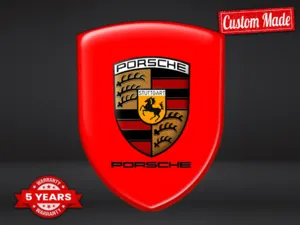 Porsche Pegatinas Traseras Camiones Edición Lujo Universal